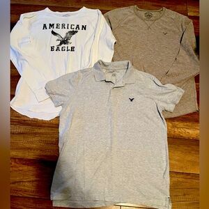 Men’s Large/Xlarge waffle and golf shirt